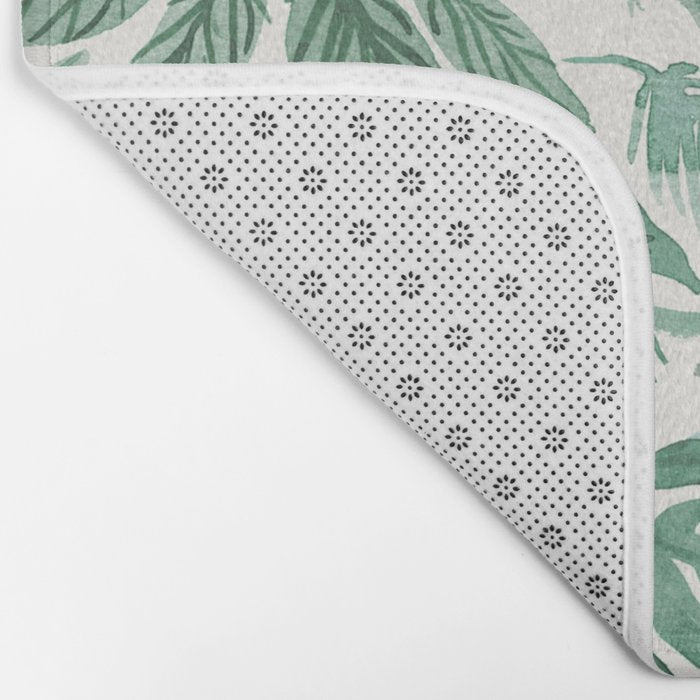 Tropical Palm Bath Mat Gallery Image 2