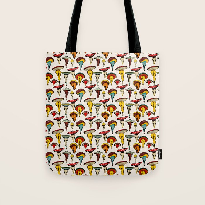 SEXY MUSHROOMS Tote Bag Gallery Image 1