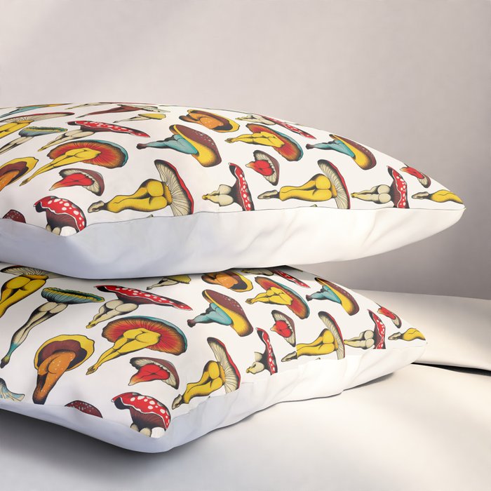 SEXY MUSHROOMS Pillow Sham Gallery Image 3