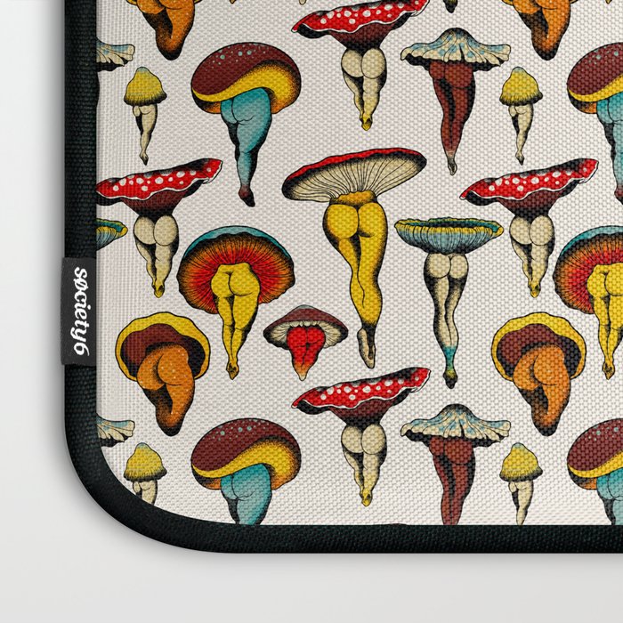 SEXY MUSHROOMS Laptop Sleeve Gallery Image 3