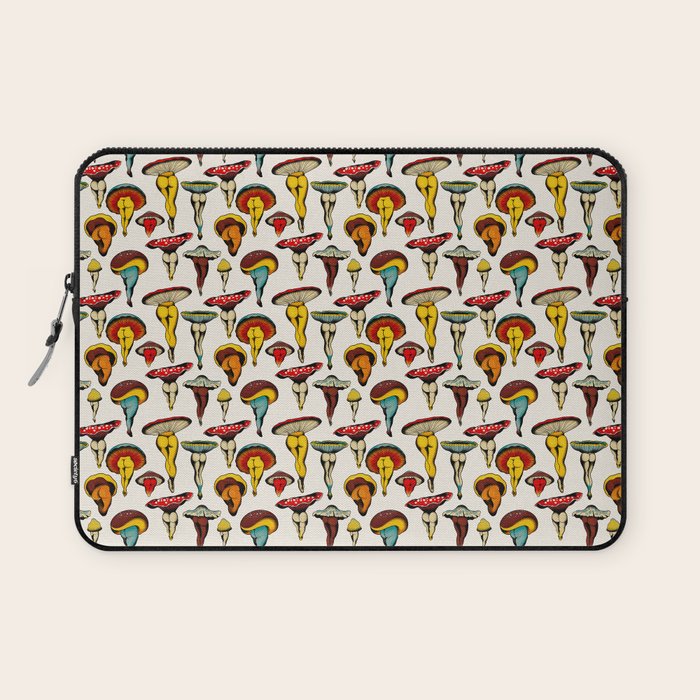 SEXY MUSHROOMS Laptop Sleeve Gallery Image 1