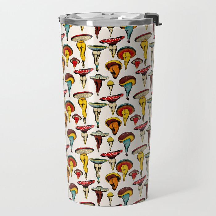 SEXY MUSHROOMS Travel Mug Gallery Image 2