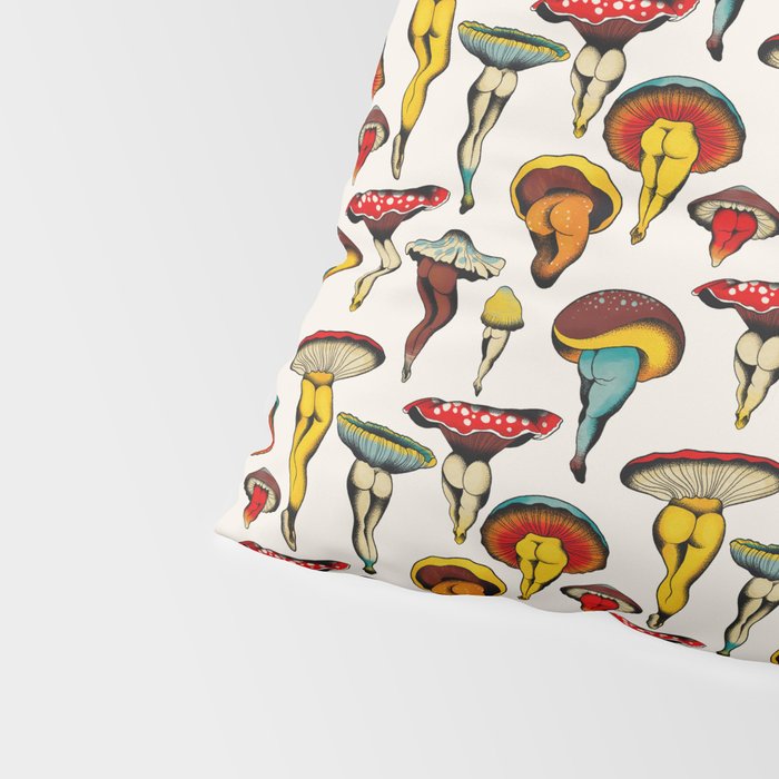 SEXY MUSHROOMS Pillow Sham Gallery Image 4