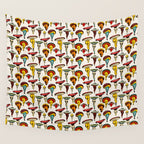 SEXY MUSHROOMS Wall Tapestry Gallery Image 4