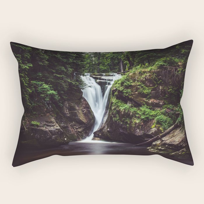 Pure Water - Landscape and Nature Photography Rectangular Pillow Gallery Image 1