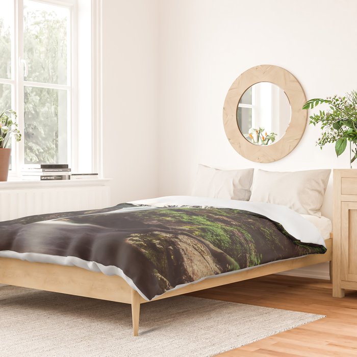 Pure Water - Landscape and Nature Photography Duvet Cover Gallery Image 2