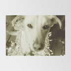 It's Beginning to Look a Lot Like Christmas B&W Rug Gallery Image 2