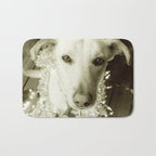 It's Beginning to Look a Lot Like Christmas B&W Bath Mat Gallery Image 1