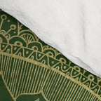 Mandala Royal - Green and Gold Comforter Gallery Image 4