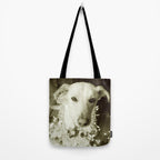 It's Beginning to Look a Lot Like Christmas B&W Tote Bag Gallery Image 2