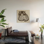 Feed Me And Tell Me I'm Pretty Bear Wood Wall Art Gallery Image 2