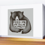 Feed Me And Tell Me I'm Pretty Bear Wall Mural Gallery Image 2
