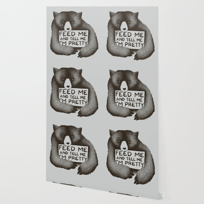 Feed Me And Tell Me I'm Pretty Bear Wallpaper Gallery Image 2