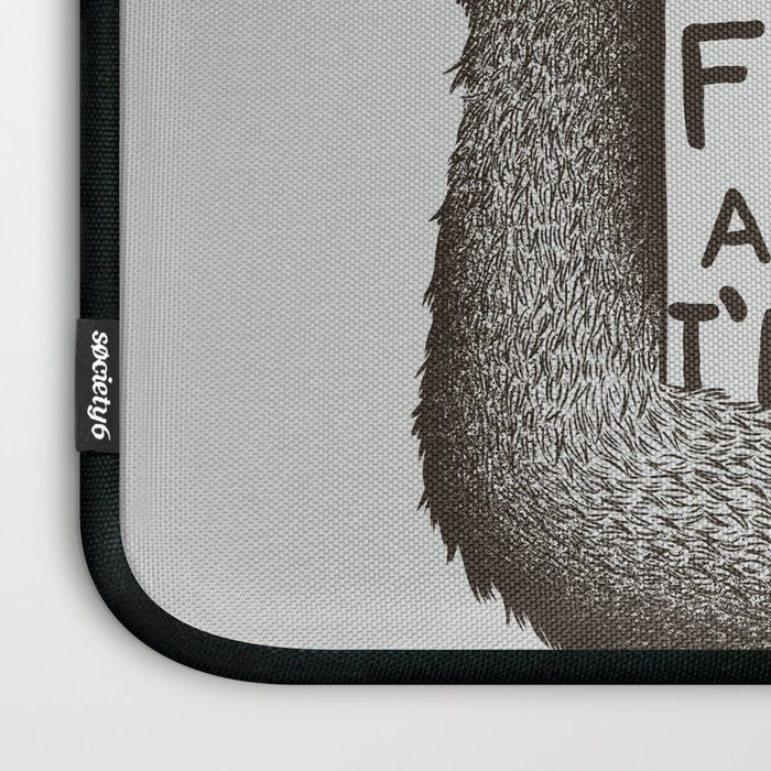 Feed Me And Tell Me I'm Pretty Bear Laptop Sleeve Gallery Image 3