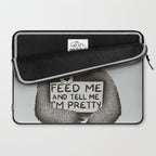 Feed Me And Tell Me I'm Pretty Bear Laptop Sleeve Gallery Image 2