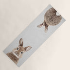 Baby Rabbit - Colorful Yoga Mat Gallery Image 1