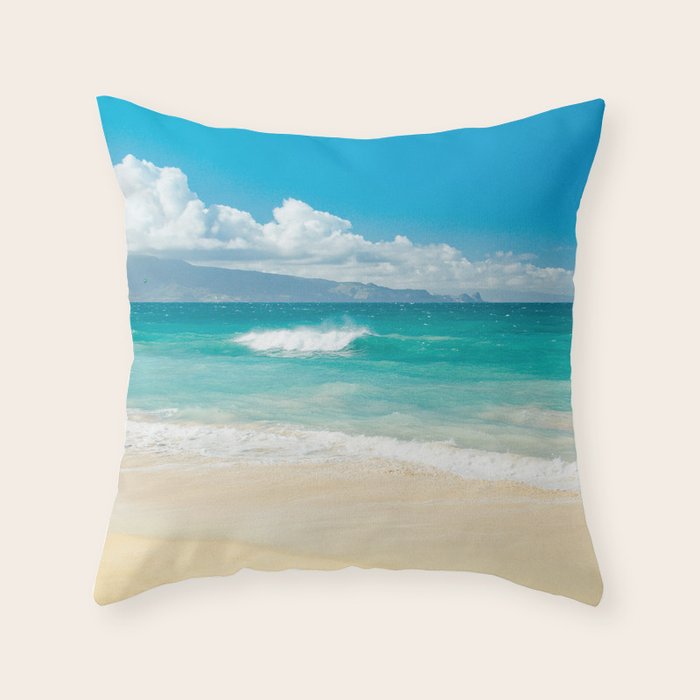 Hawaii Beach Treasures Throw Pillow Gallery Image 6