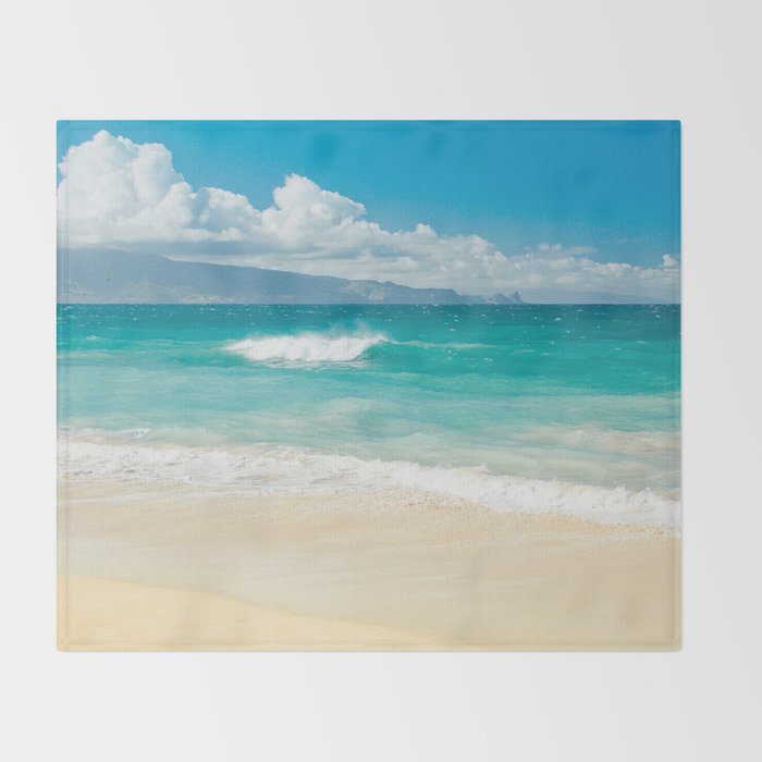 Hawaii Beach Treasures Throw Blanket Gallery Image 2