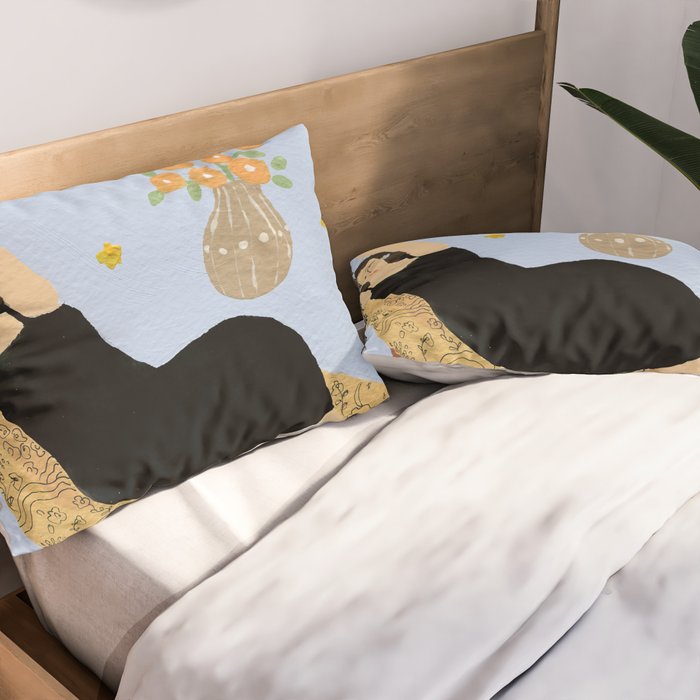 Moon Phases Pillow Sham Gallery Image 2