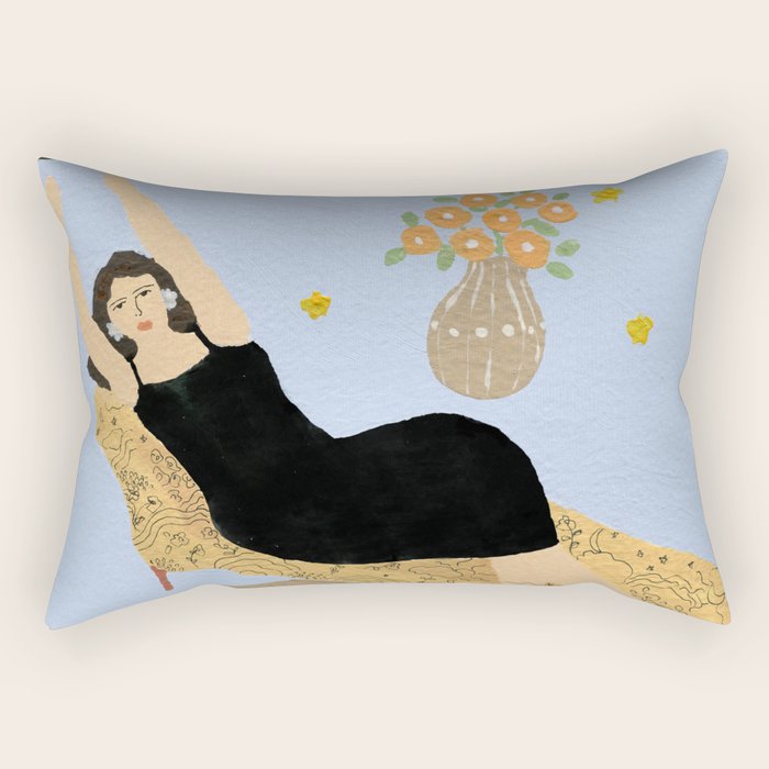 Moon Phases Rectangular Pillow Gallery Image 2