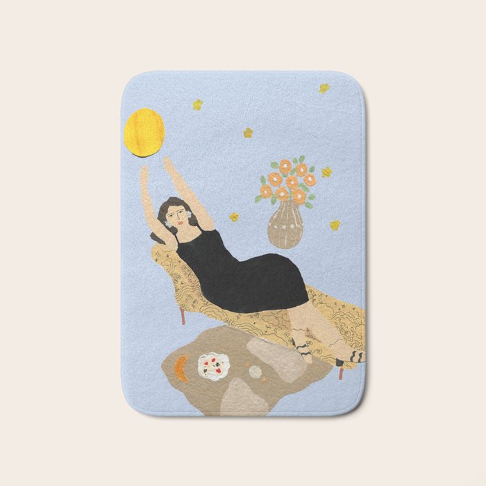 Moon Phases Bath Mat Gallery Image 1
