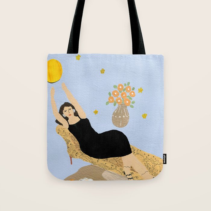 Moon Phases Tote Bag Gallery Image 1