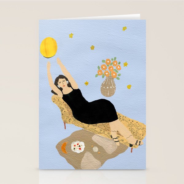 Moon Phases Stationery Card Gallery Image 2