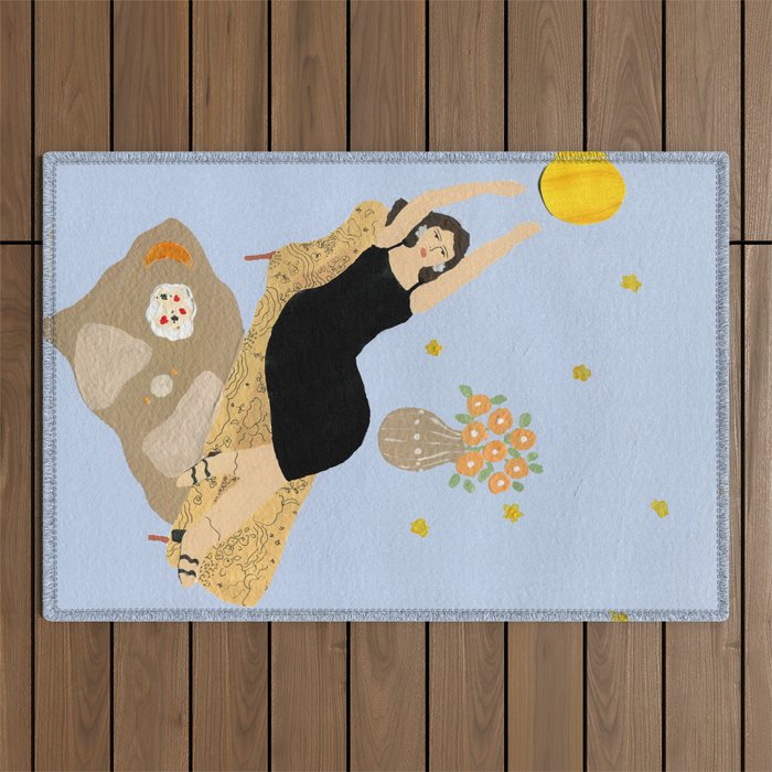 Moon Phases Outdoor Rug Gallery Image 1