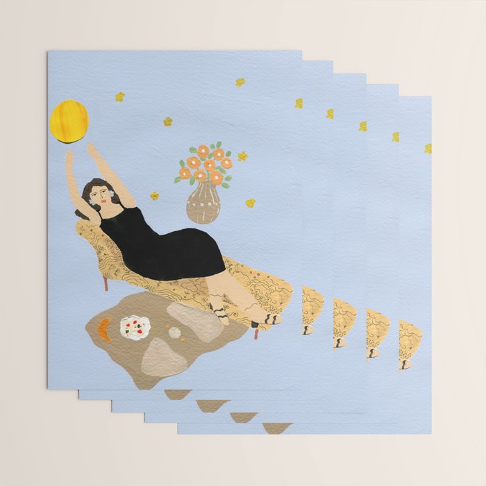 Moon Phases Wrapping Paper Gallery Image 3