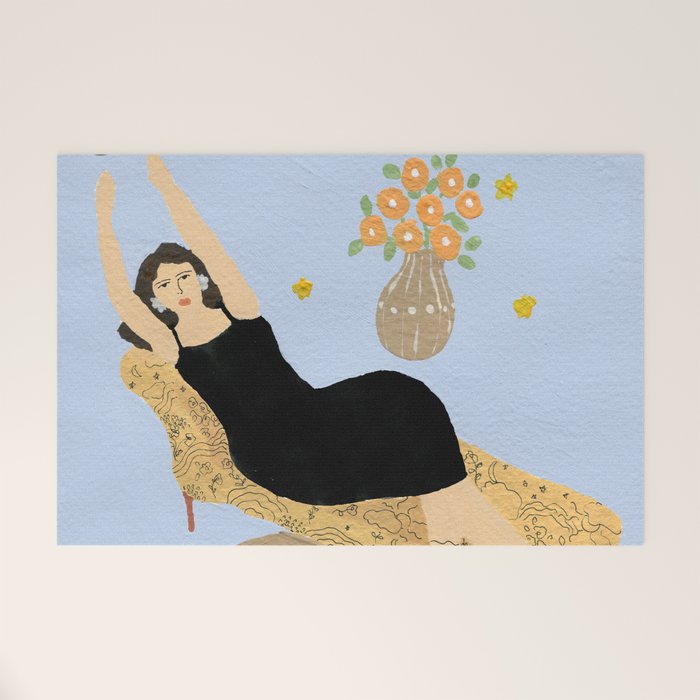 Moon Phases Welcome Mat Gallery Image 1