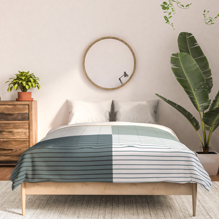 Color Block Line Pattern II Comforter Gallery Image 3
