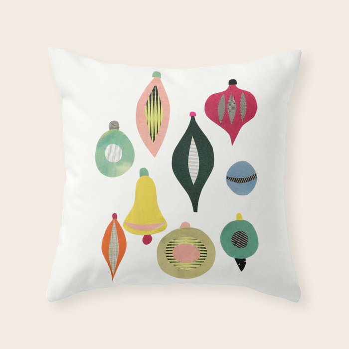 Christmas II Throw Pillow Gallery Image 1