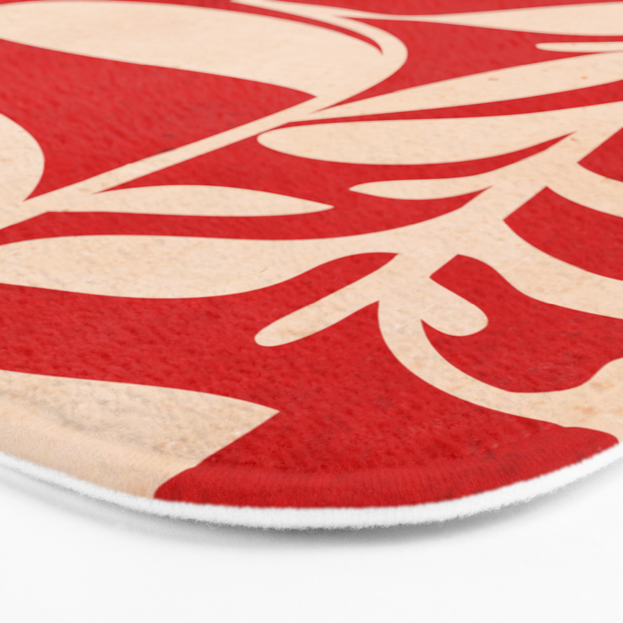 Abstract Plant 3/5 Bath Mat Gallery Image 3