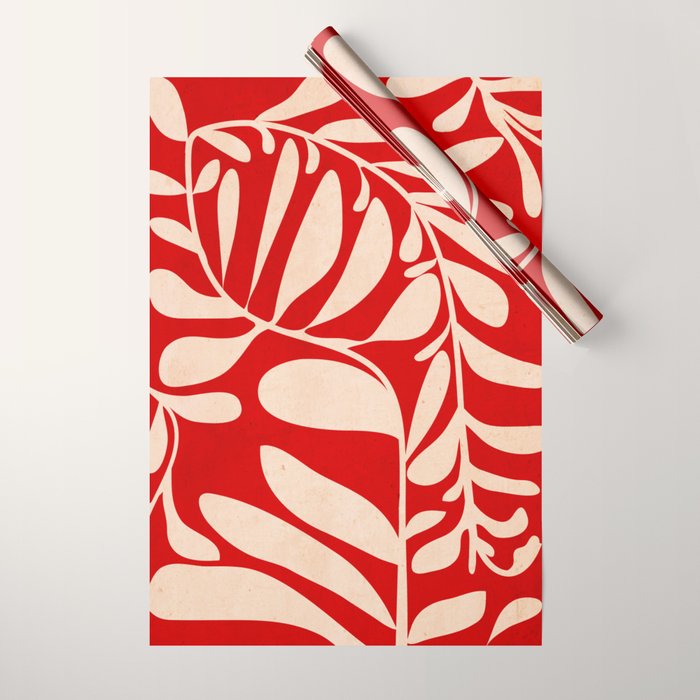 Abstract Plant 3/5 Wrapping Paper Gallery Image 1