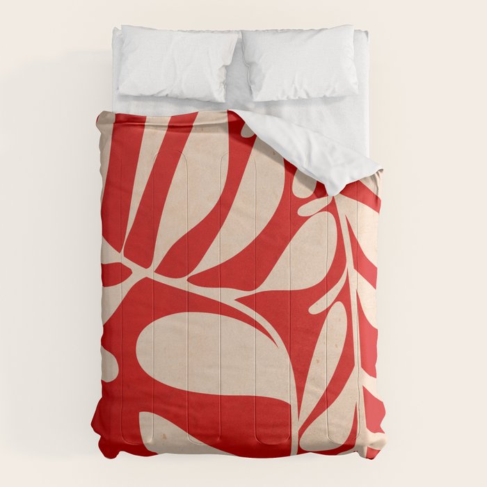 Abstract Plant 3/5 Comforter Gallery Image 1