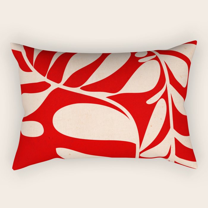 Abstract Plant 3/5 Rectangular Pillow Gallery Image 1