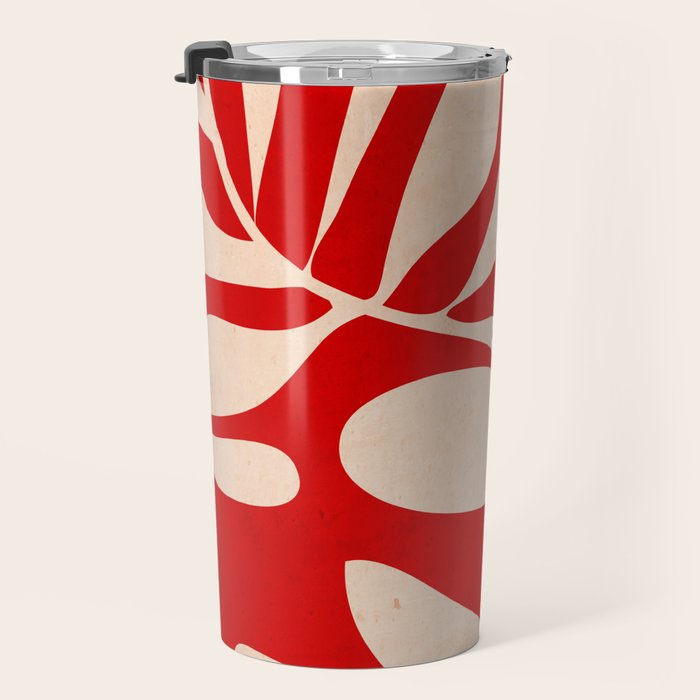 Abstract Plant 3/5 Travel Mug Gallery Image 3