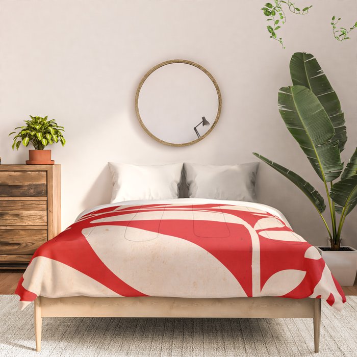 Abstract Plant 3/5 Comforter Gallery Image 3