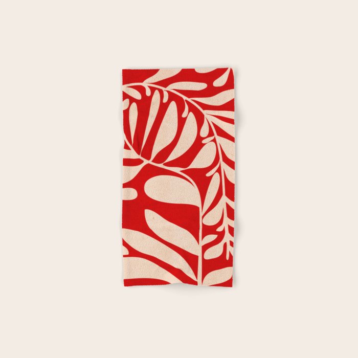 Abstract Plant 3/5 Bath Towel Gallery Image 1