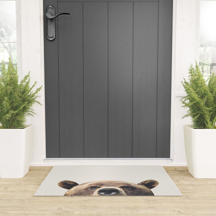 Bear Welcome Mat Gallery Image 3