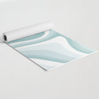 Abstract Wavy Stripes LXVI Yoga Mat Gallery Image 2