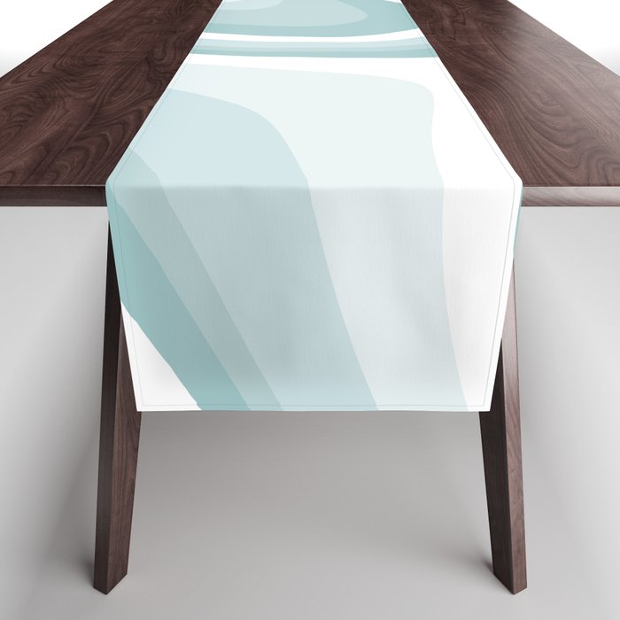 Abstract Wavy Stripes LXVI Table Runner Gallery Image 1