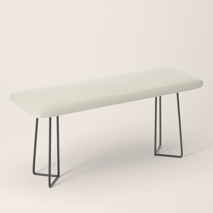 Cream - Solid Color Collection Bench Gallery Image 1