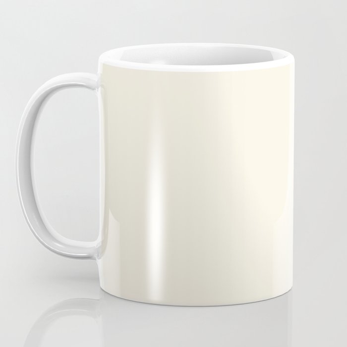 Cream - Solid Color Collection Coffee Mug Gallery Image 3