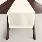 Cream - Solid Color Collection Table Runner Gallery Image 1
