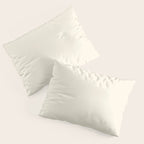 Cream - Solid Color Collection Pillow Sham Gallery Image 3