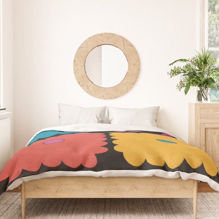Flower Tile Duvet Cover Gallery Image 3
