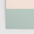 Minimalist Color Block in Cream and Light Celadon Mint Aqua Sage Poster Gallery Image 3