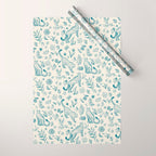 Cheetahs and Plants  Wrapping Paper Gallery Image 1