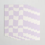 wavy check | lavender Wrapping Paper Gallery Image 3